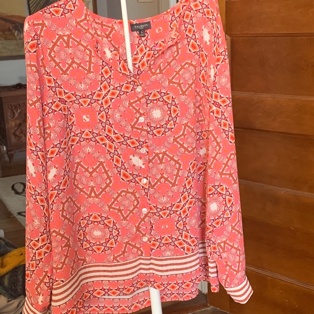 Talbots petites blouse. Never worn‎